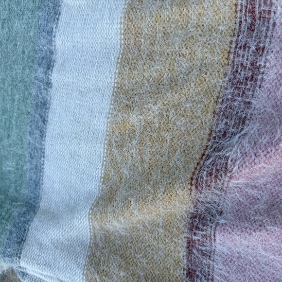 BeCool Women's Soft Fuzzy Open Cardigan Sweater Long Sleeve Pockets Sz M/L - Picture 7 of 7